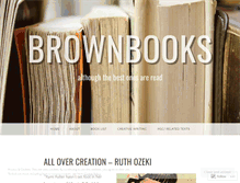 Tablet Screenshot of brownbooks.org