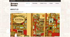 Desktop Screenshot of brownbooks.com.au