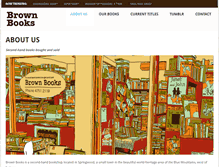 Tablet Screenshot of brownbooks.com.au